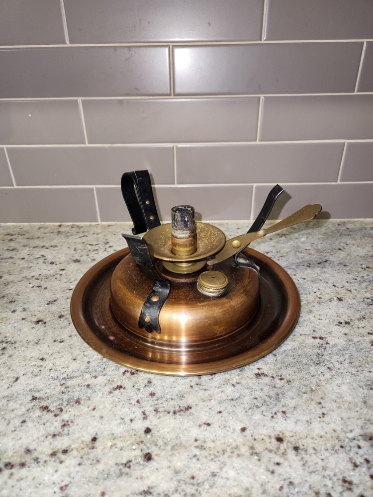 Vintage Stockli Netstal Copper Stove