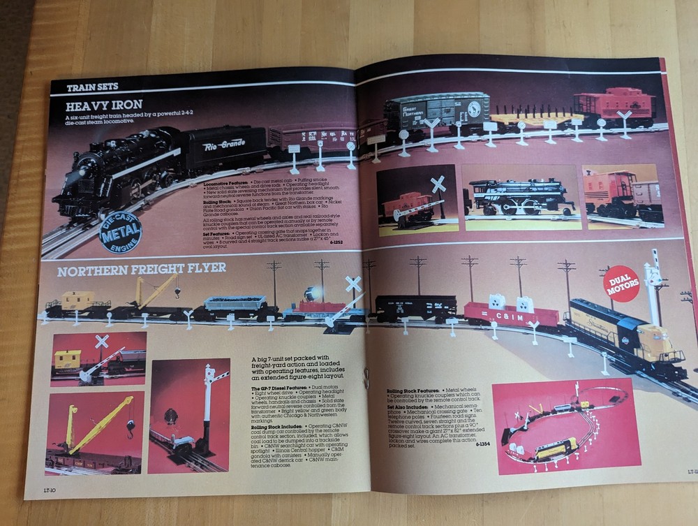 Lionel 1983 Traditional Train Catalog