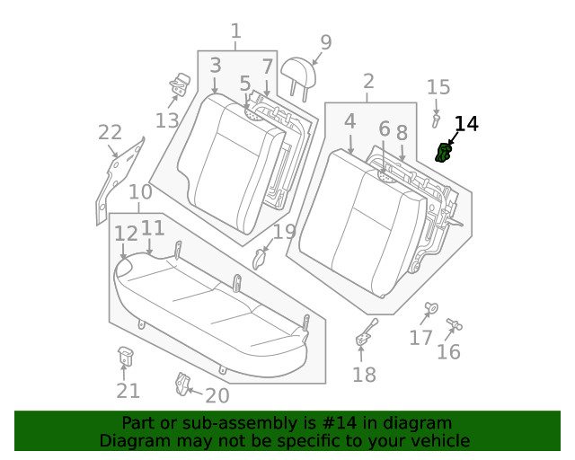 Genuine GM Latch 96403707
