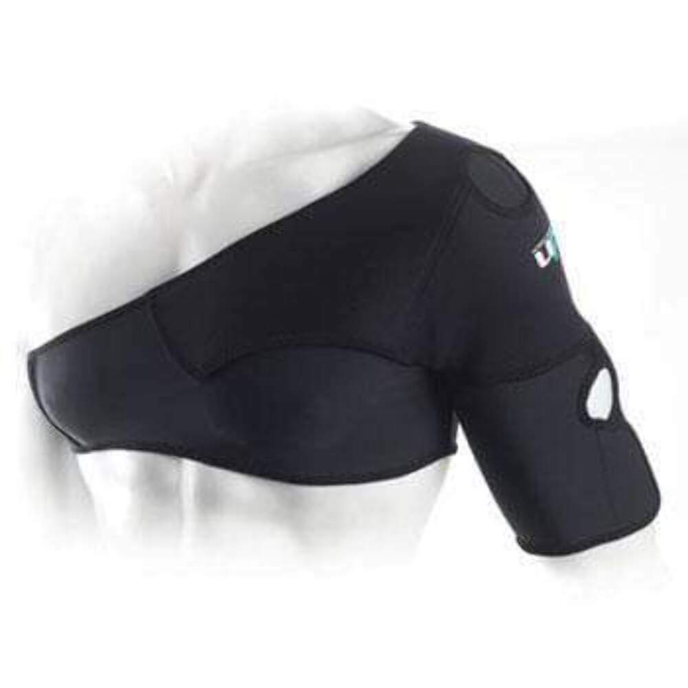 Ultimate Performance Neoprene Shoulder Support Black Gym Mens Womens