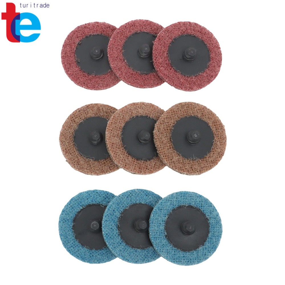 150 Pcs Quick Change Surface Conditioning Discs (Fine Medium Coarse, 2 Inch)