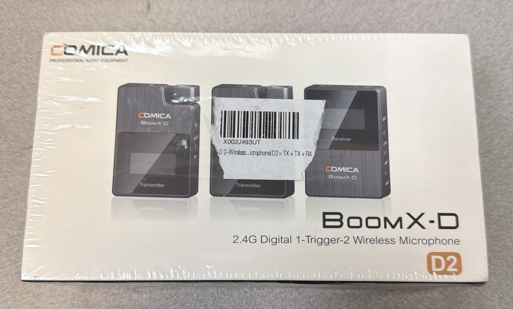 Comica /Professional Audio Equipment BoomX-D2 - Wireless Microphone System