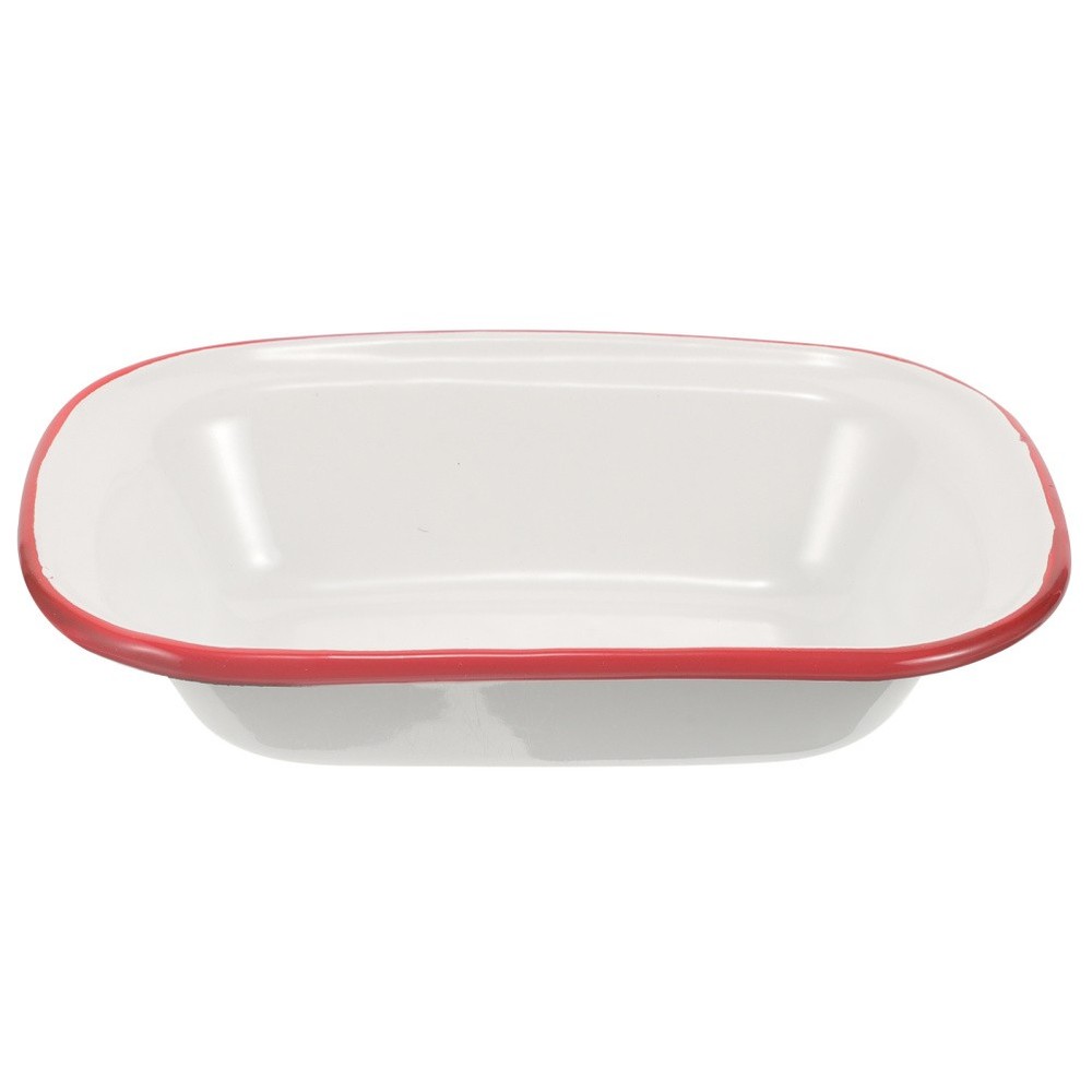 13in Roasting Pan with Lid Ceramic Bread Pans for Baking Pie Dish