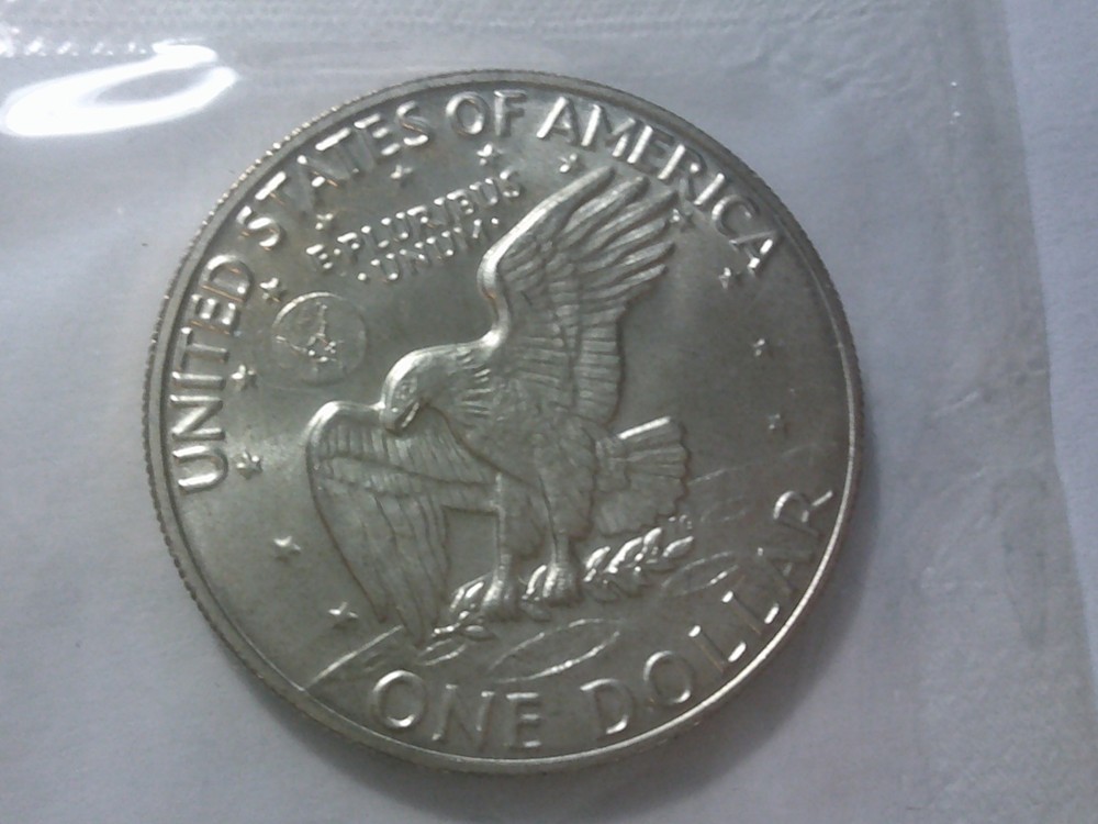 1973 IKE SILVER DOLLAR Blue Pack