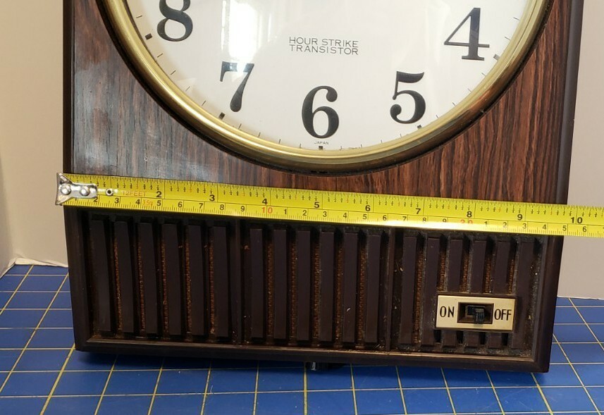 Vintage Bulova Hour Strike Transistor Wall Click