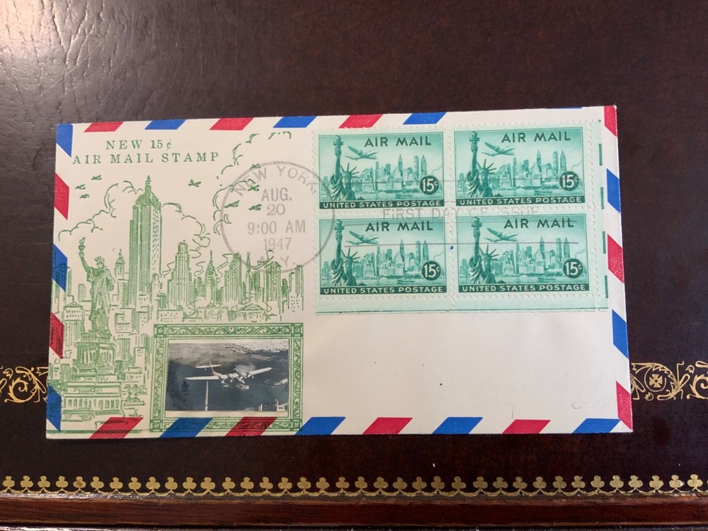 Crosby FDC C35-9.  (Stern C35-1)