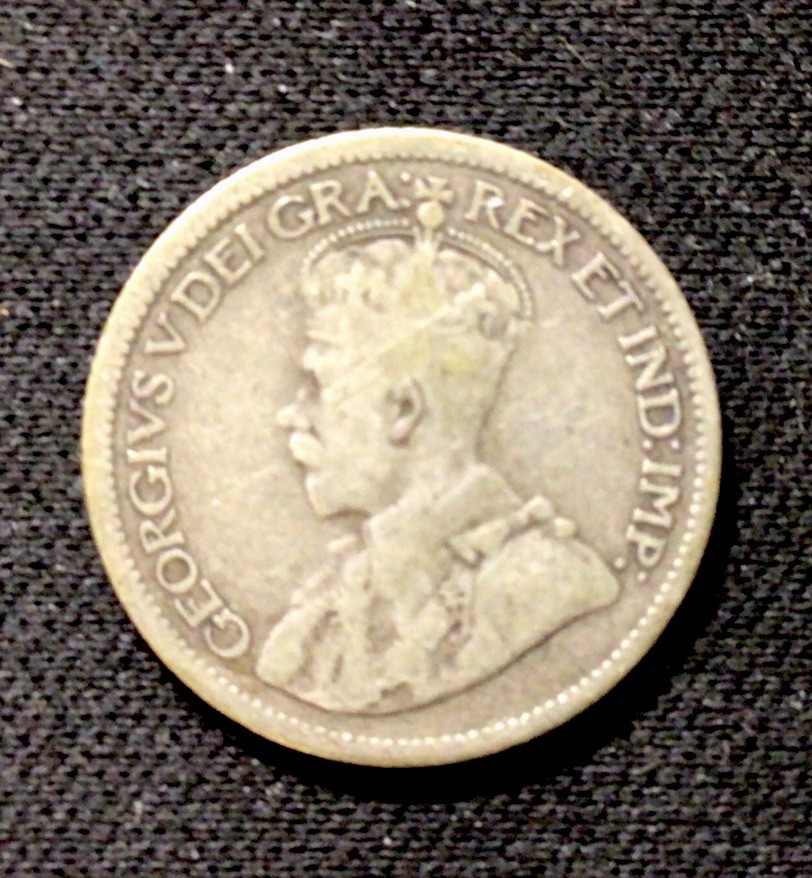 1929 Canada Silver! 10 Cents! ENN Coins