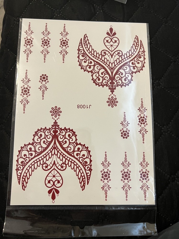 henna stickers