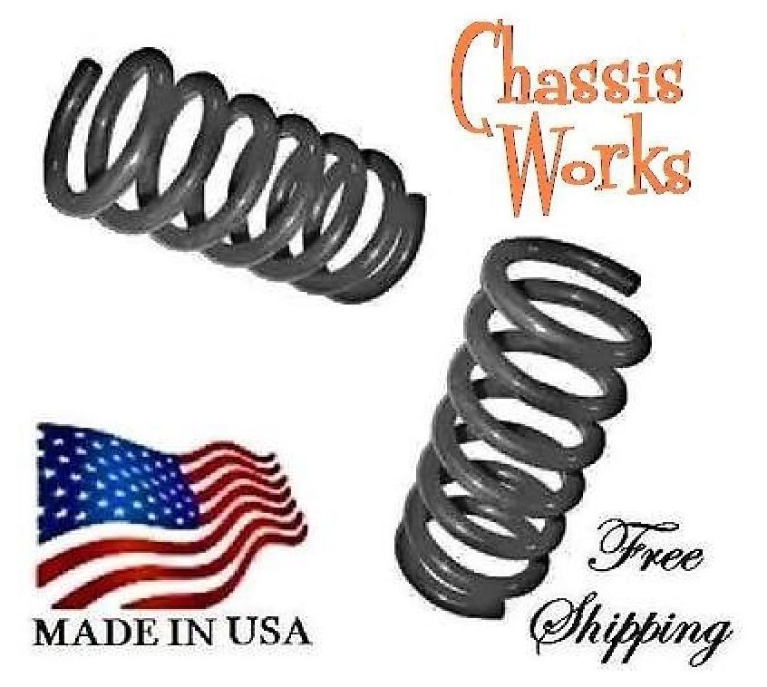 1997-2004 Dodge Dakota Durango 2WD 2" Drop Coils Lowering Springs Lowering Kit