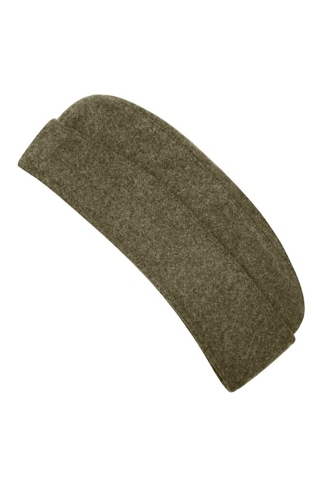 WWII German M40 Heer/Elite EM Brown Wool overseas cap