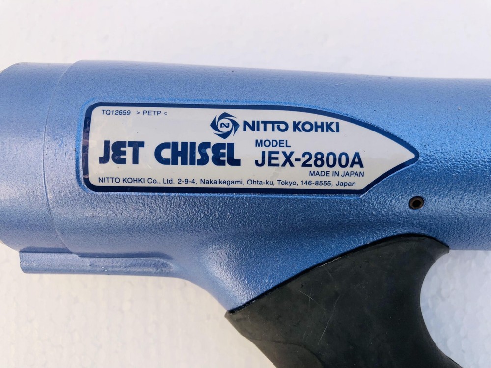 NITTO KOHKI JEX-2800A BODY FOR JET CHISEL NEEDLE SCALER -NEW #2