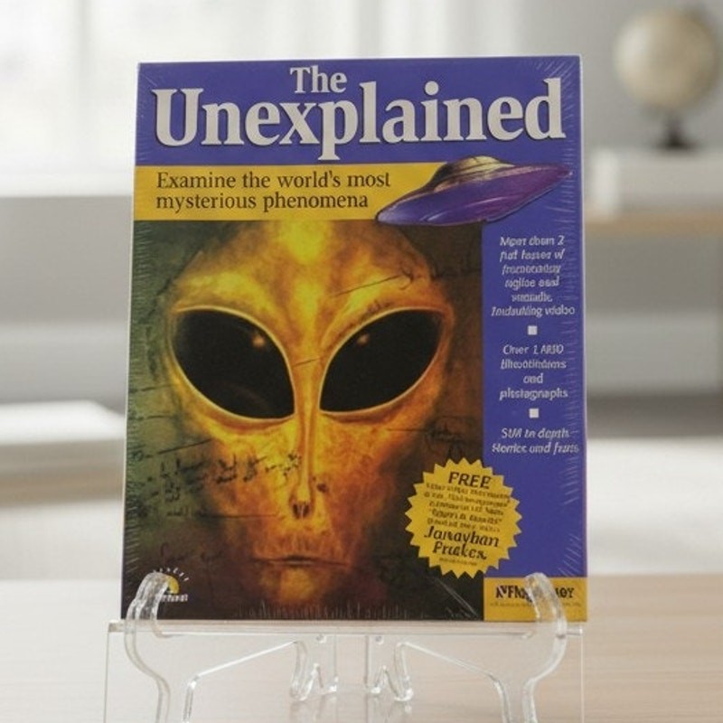 The Unexplained CD-ROM PC Multimedia Mysteries Paranormal Sealed Software NOS