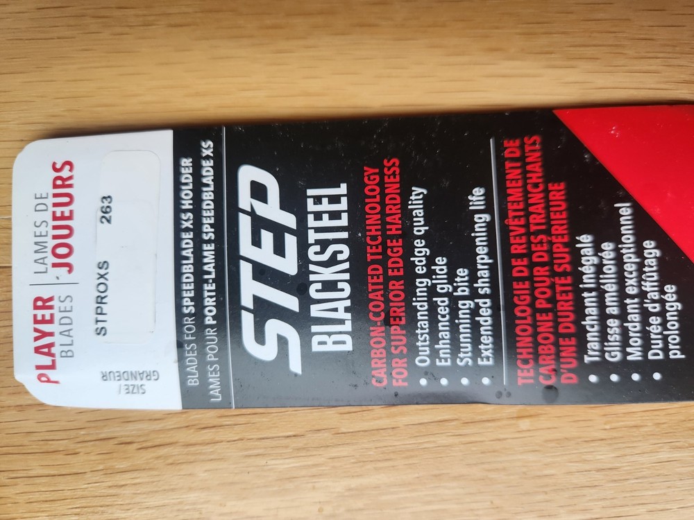 CCM Black Step Steel Blades 263 mm