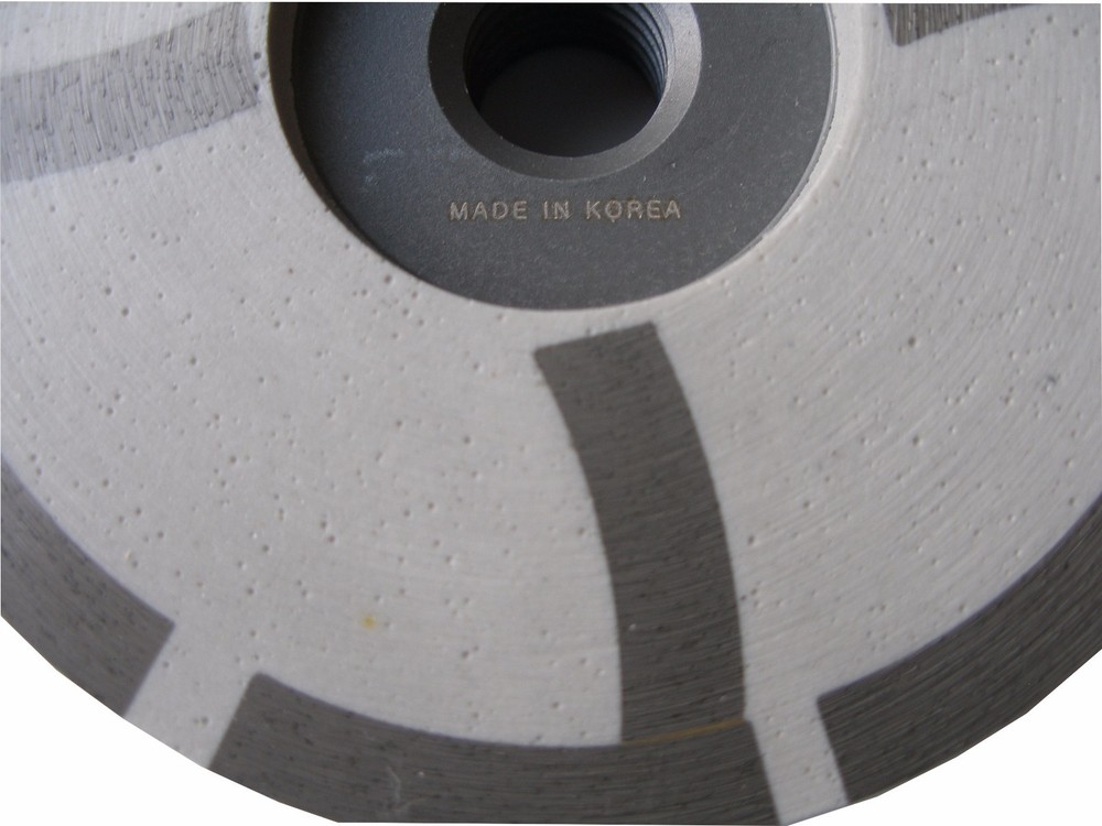 4" Resin-filled Diamond Cup Wheel/Wheels - Fine