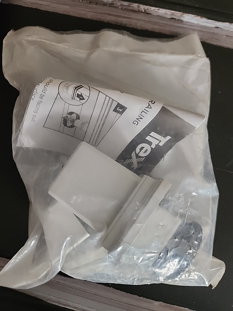 WTFTBLKPC Trex Transcend Adjustable Footblock PC Color WHITE