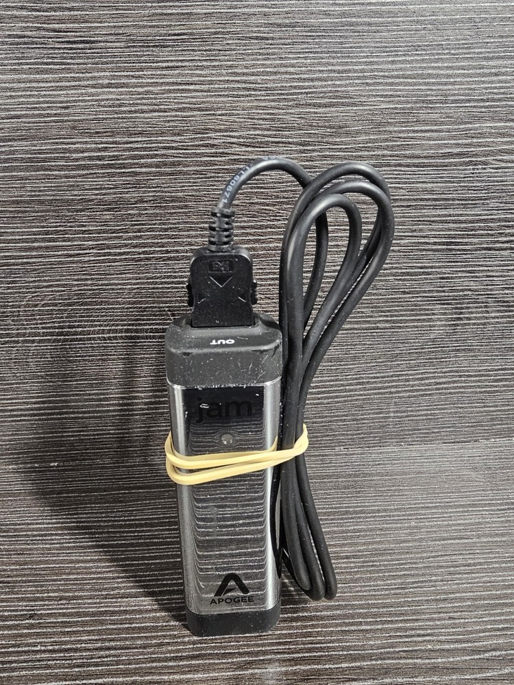 Apogee JAM Guitar Interface Digital Converter Lightning Cable IPhone Ipad