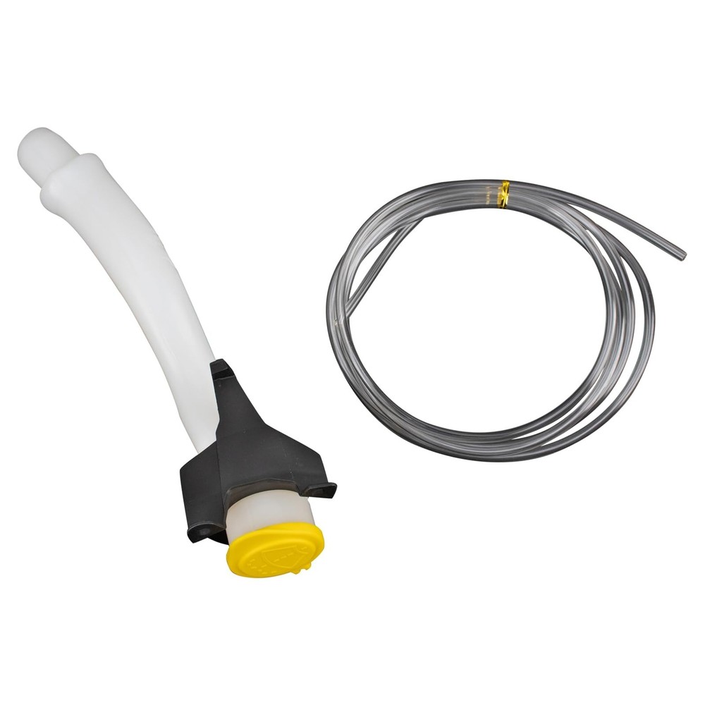 TRQ Windshield Washer Reservoir Assembly Washer Pump Level Sensor Hose Cap Co...