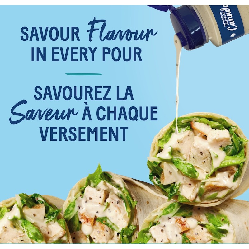 2-Pack Kraft Calorie-Wise Creamy Caesar Salad Dressing