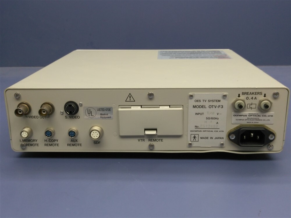 Olympus OES TV System OTV-F3 Endoscopic Camera Controller Console