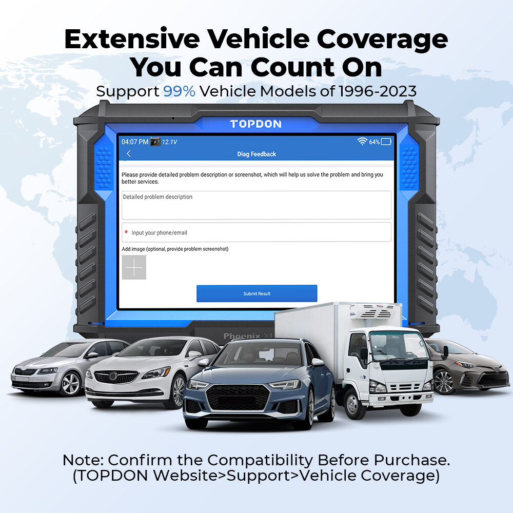 TOPDON Phoenix Xlink Cloud-Based Programming & Coding Tool Diagnostic Scanner