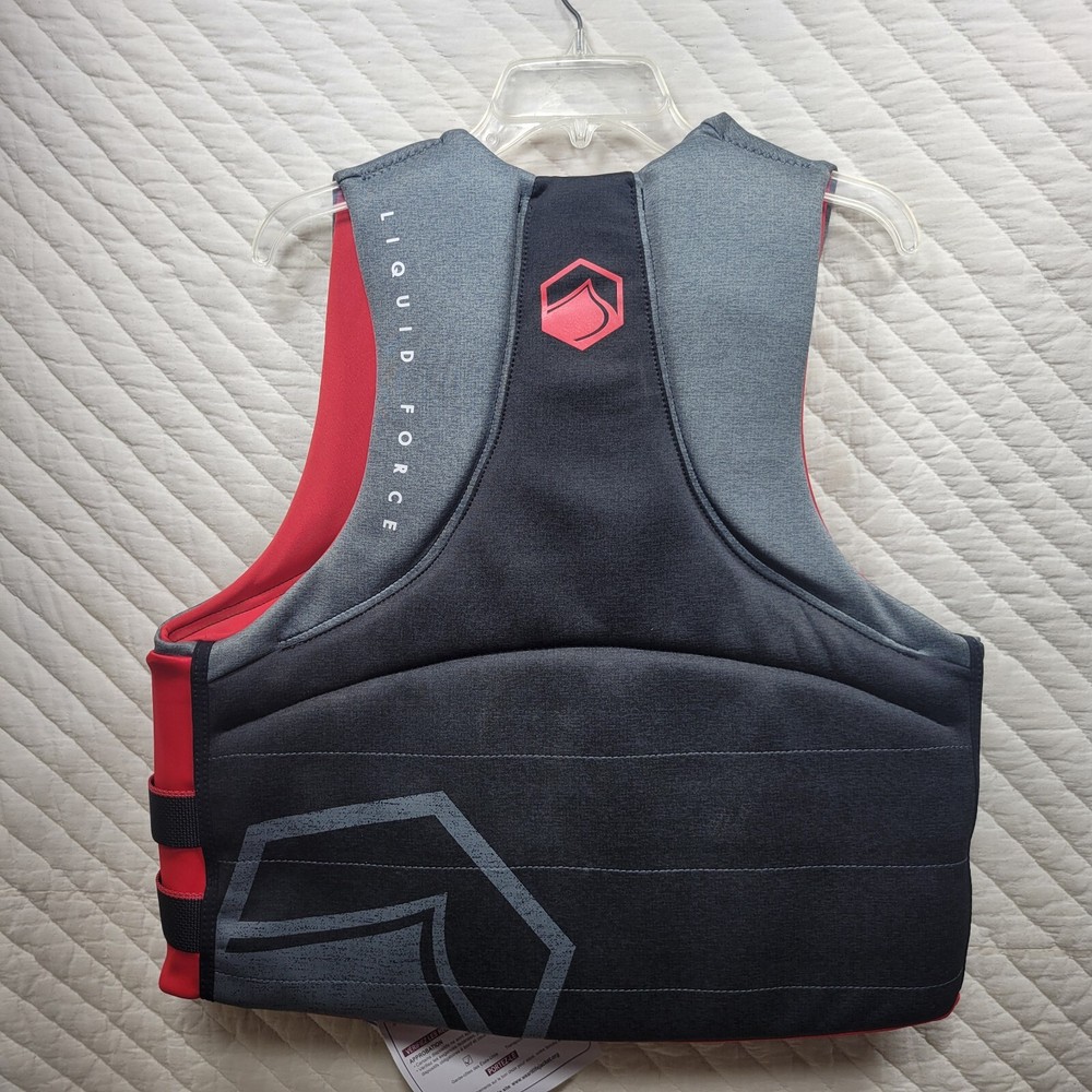 Liquid Force Hinge Classic CGA (Black/Red) Life Jacket XL