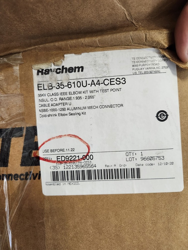 Tyco Electronics ELB-35-610 ( AS IS ) Please See Photos