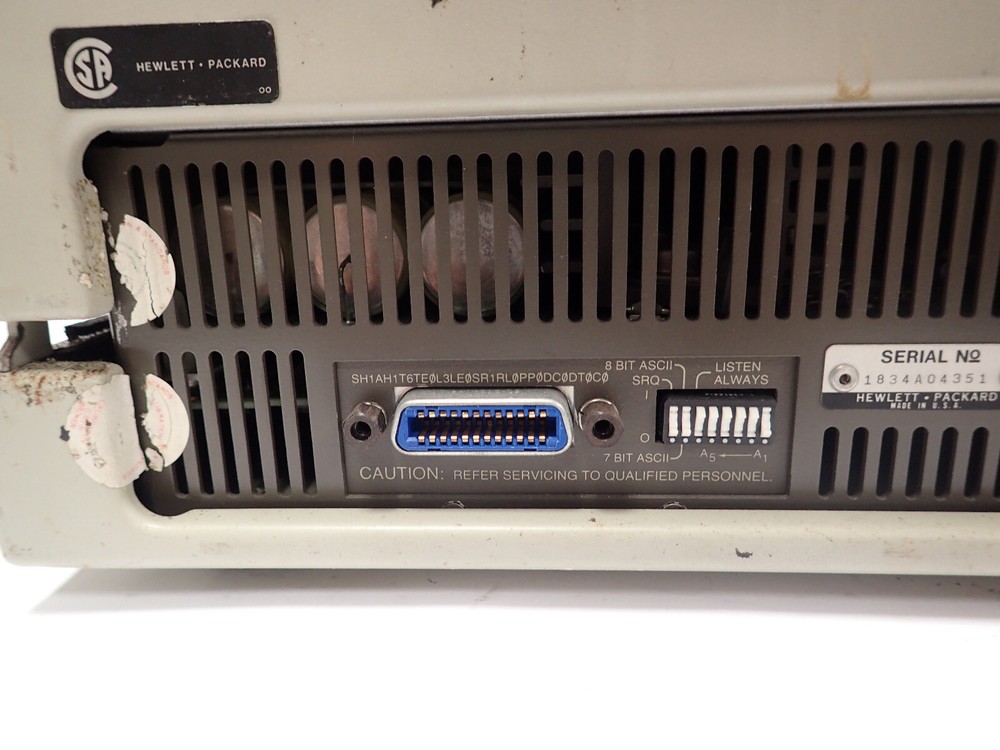 HP 9876A / AGILENT 9876A PRINTER PLOTTER VINTAGE!