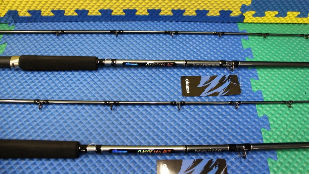 Okuma Classic Pro GLT Downrigger Rods CP-DR-762ML 2-Pack