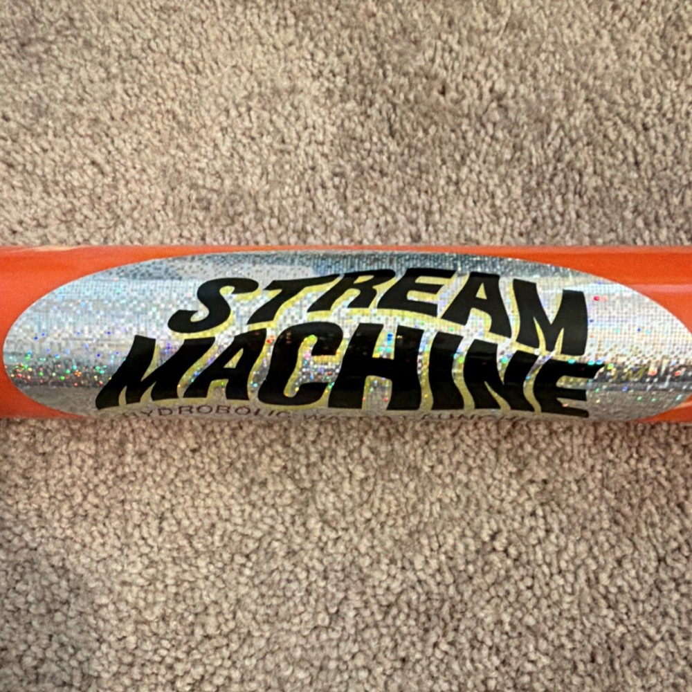 Stream Machine Water Launcher Hydrobolic Orange Black Plastic