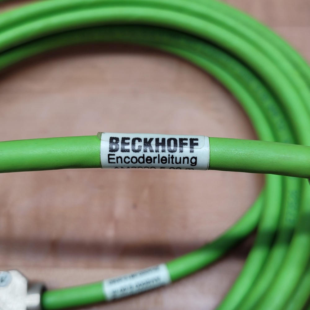 BeckHoff ZK4000-2610-2050 Encoder Cable, Green, 5M - NEW
