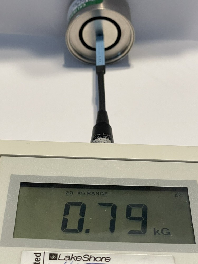 Reference Magnet For Gaussmeter Tesla Meter Magnetometer 790 Gauss +/- 2%