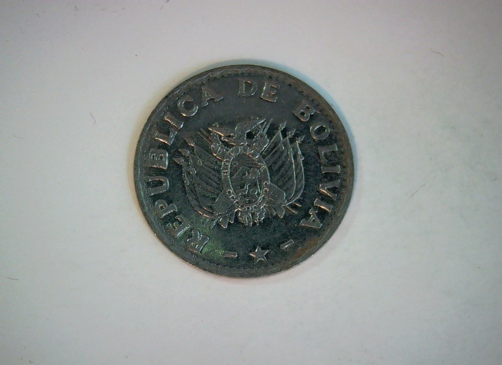 Bolivia 1987 10 Centavos Coin