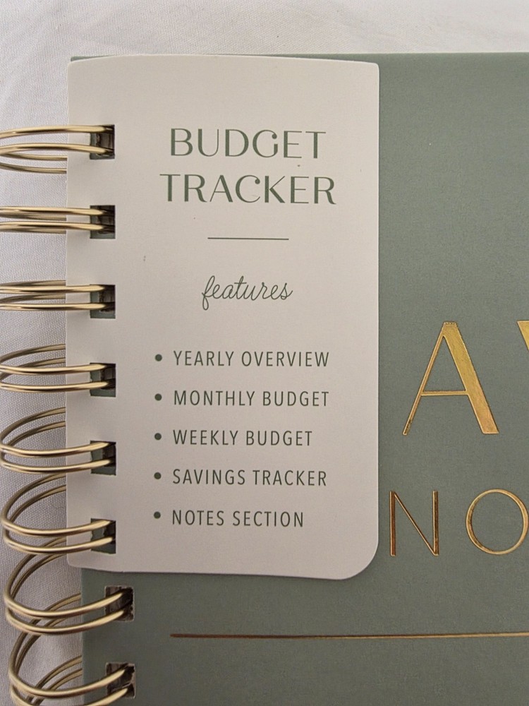6"x8" Spiral Financial Planner