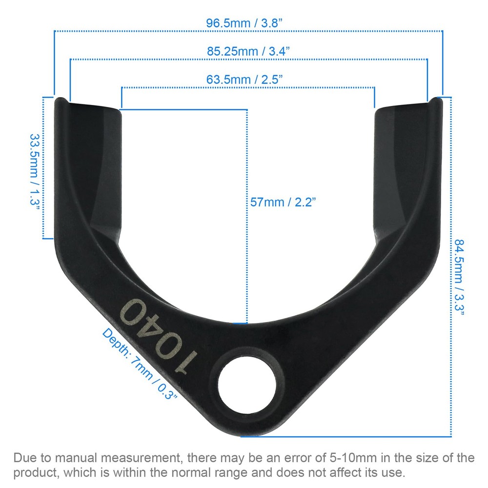 Julaiwy Efficient 1040 CV Joint Puller Adapter - 63mm Wide 1040, Black