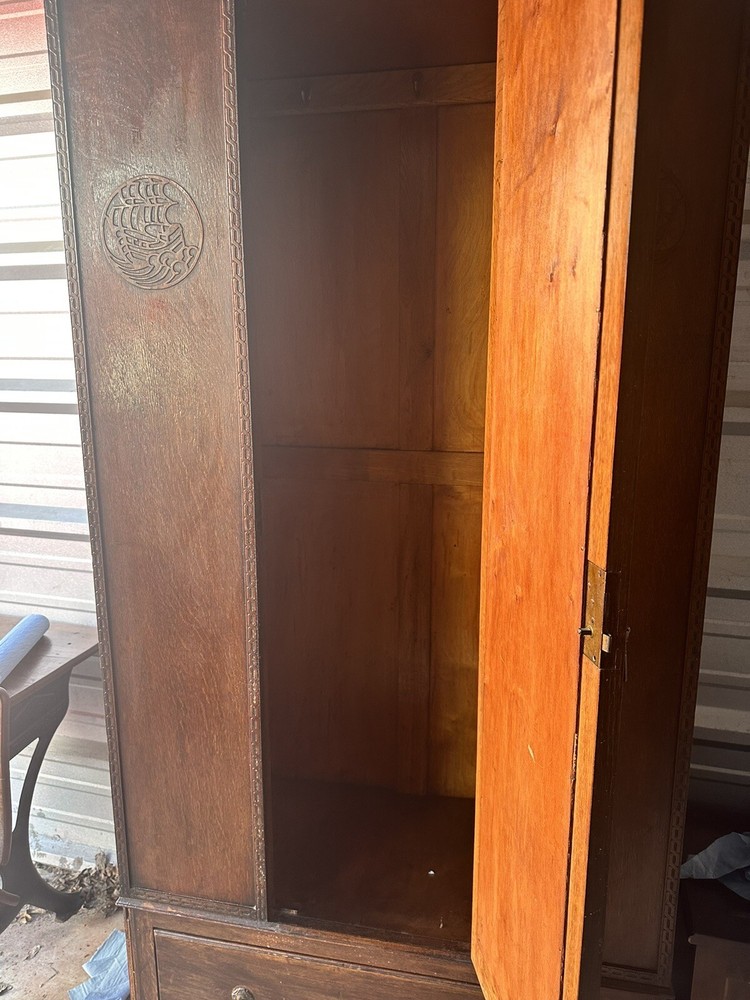 armoire antique vintage wardrobe