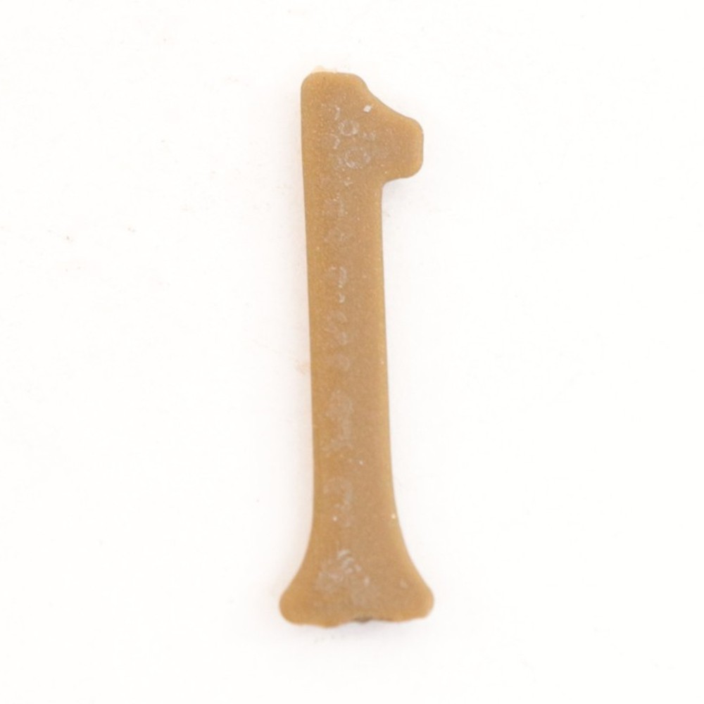 Clock Dial Number 1 - 1 inches Tall - Plastic - FB754