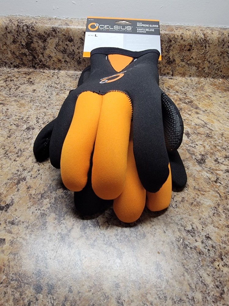 NEW Celsius Neoprene Gloves Size Large