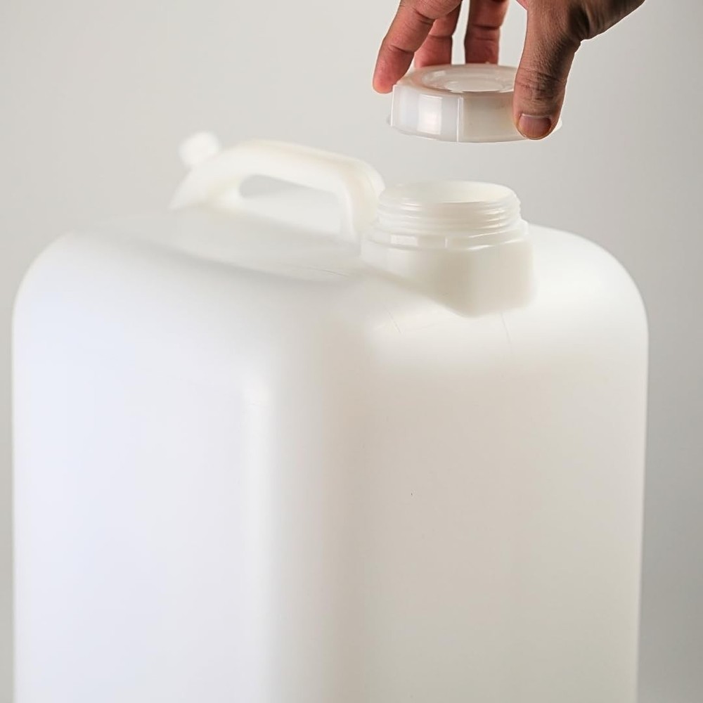 Multi-Purpose 5 Gallon Container with Leak-Proof Design for Liquid Transport