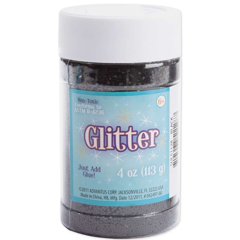 Glitter 4oz Black