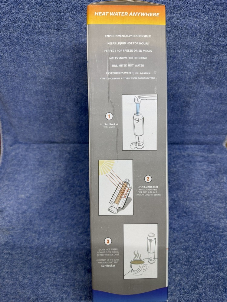 SunRocket Solar Water Heater & Thermos - Got Sun?