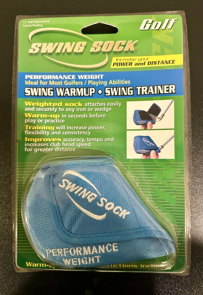 Golf Swing Sock Swing Warmup & Swing Trainer Performance Weight *NEW/SEALED*