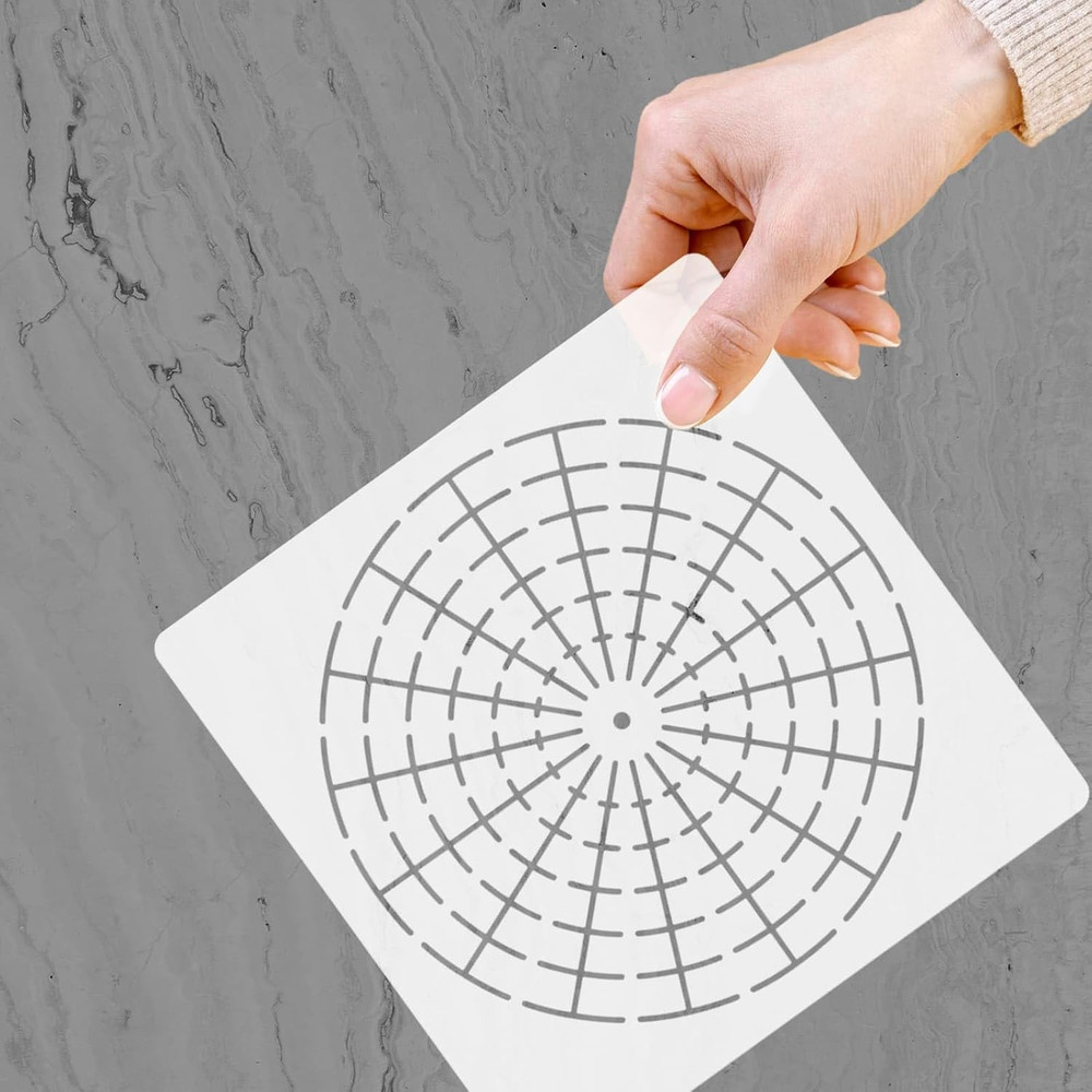 Mandala Dot Tool Template Set - 6 Pieces for DIY Art Projects and Decor