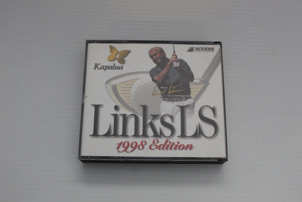 Links LS 1998 Edition Golf PC Software Lot 4 CD-ROM Discs Access