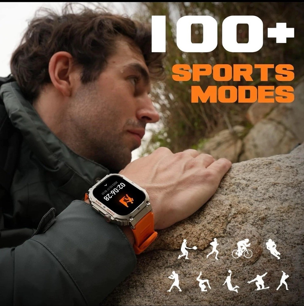 Fitness Smartwatch Call Text Waterproof for Google Pixel 7 Pro Android Iphone