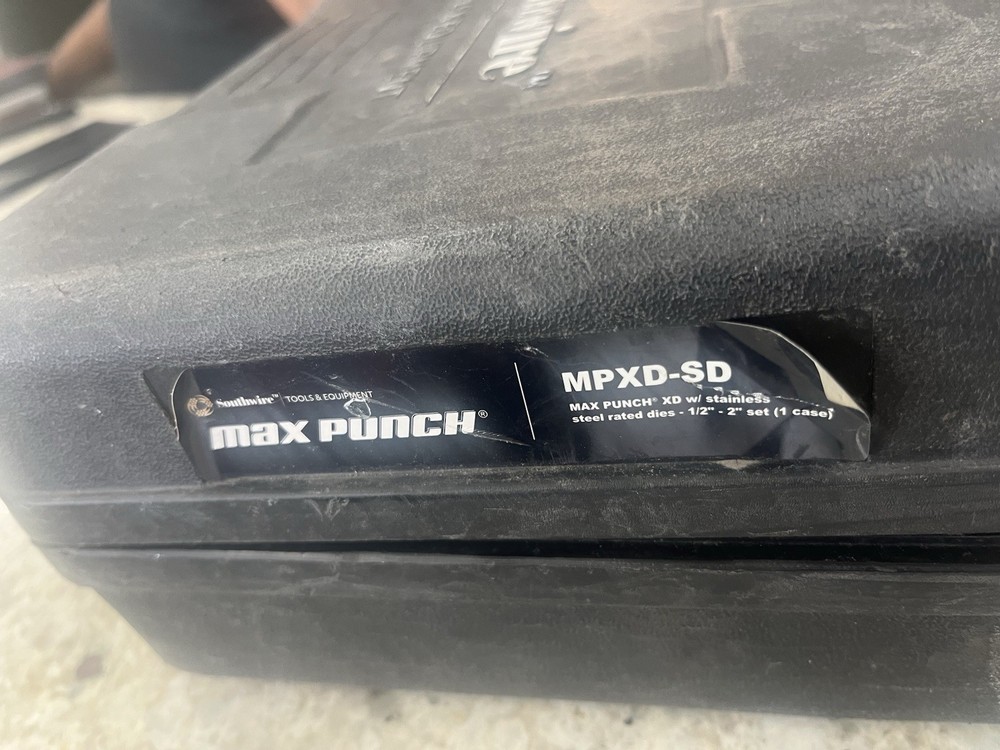 Southwire Max Punch MPXD-SD Knockout Knock Out 1/2”-2”