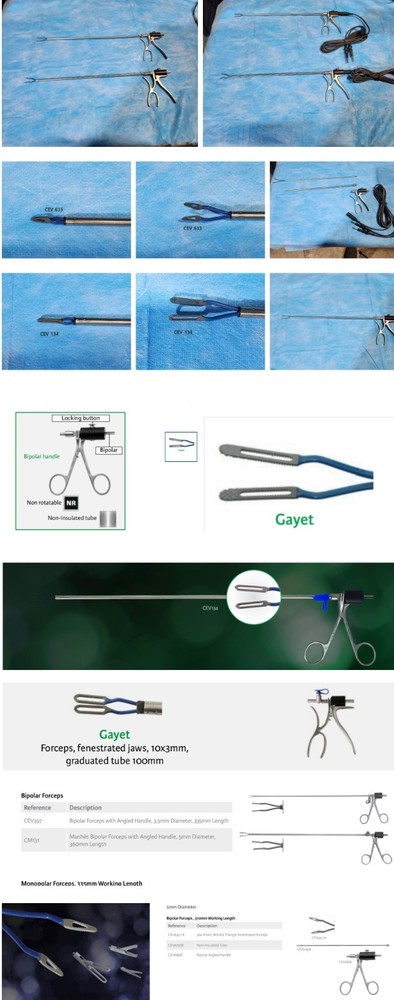 microfrance electrosurgical Bipolar forceps