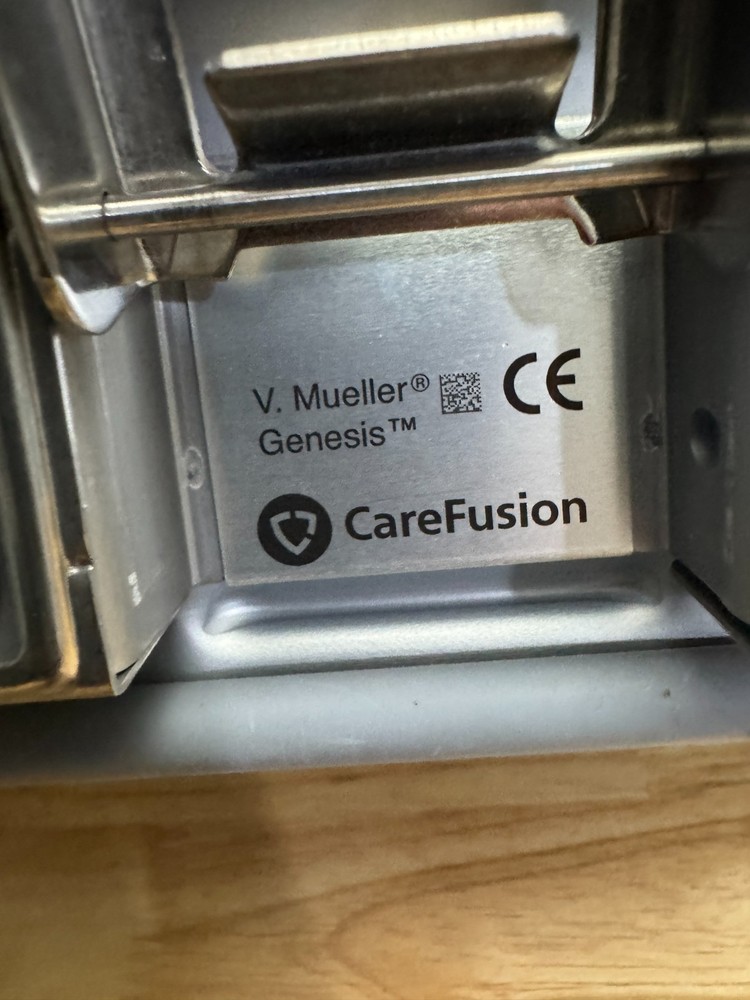 V. Mueller Genesis Sterilization Case - Pre-owned