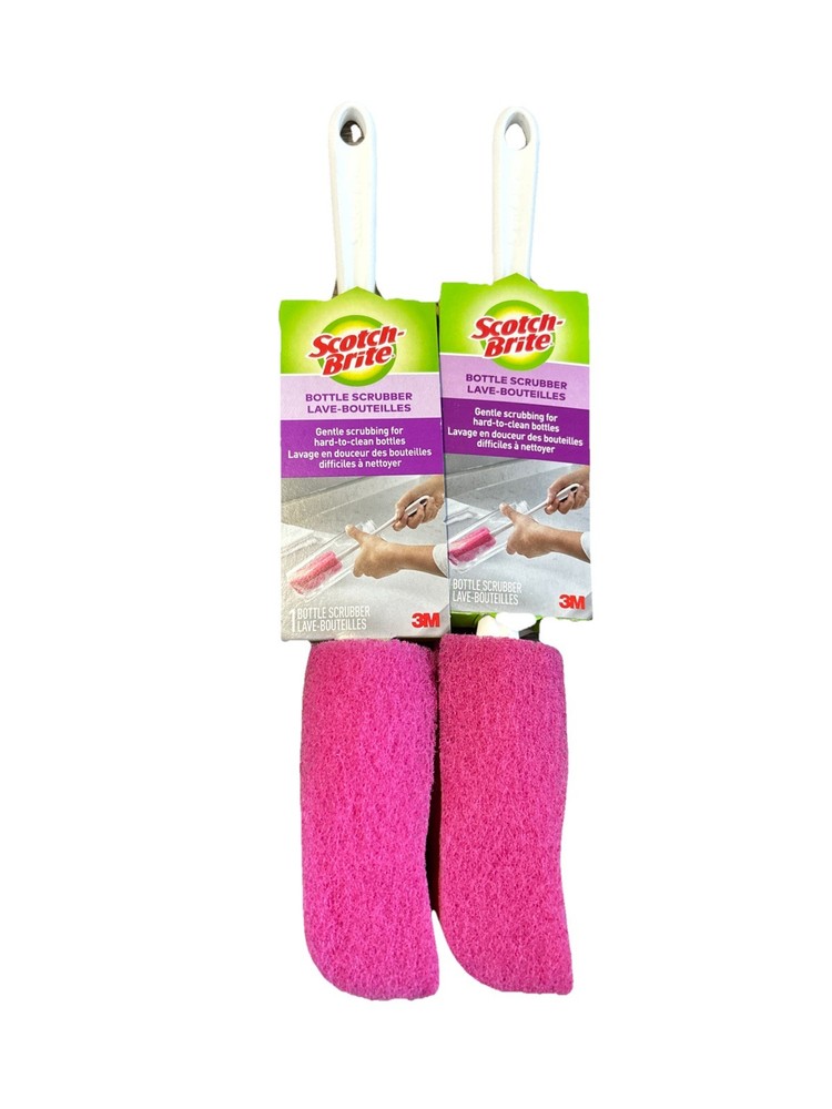 Scotch-Brite® Bottle Scrubber 507, 2 Pack