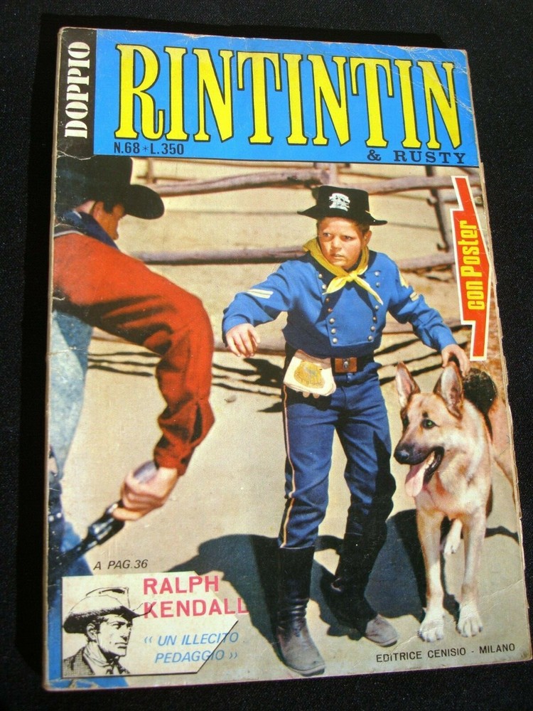 Rintintin & Rusty No. 68 - Double Number! 1974 Cenisio