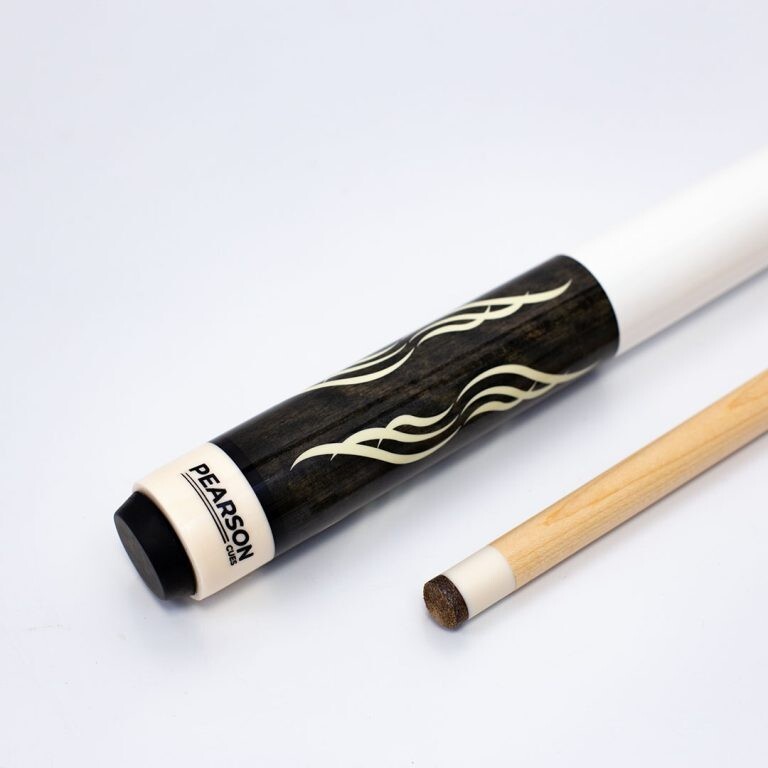 Pearson® PK 58 Pool Cue Grey with White Handle